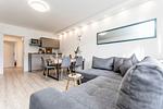 Wohnzimmer - Ferienwohnung 101 - Top-Hundeurlaub
