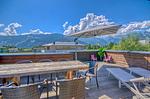Terrasse - Apartment Gletscherblick 2 - Top-Hundeurlaub