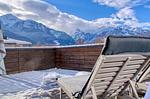 Terrasse - Apartment Gletscherblick 2 - Top-Hundeurlaub