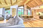 Wohnzimmer - Chalet Maiskogel 13b - Top-Hundeurlaub