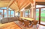 Wohnzimmer - Chalet Maiskogel 13b - Top-Hundeurlaub