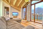 Wohnzimmer - Chalet Maiskogel 13b - Top-Hundeurlaub