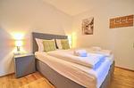 Schlafzimmer - Appartement Konstanzia - Top-Hundeurlaub