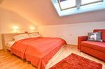 Schlafzimmer - Appartement Lisa - Top-Hundeurlaub