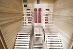 Hyggelige Infrarotsauna (inklusive) - Ferienwohnung Villa Wagersrott - Top-Hundeurlaub