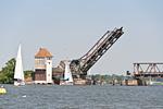 Lindaunisbrücke über die Schlei - Ferienwohnung Villa Wagersrott - Top-Hundeurlaub