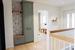 Eingangsbereich mit Garderobe und Badezimmer - Ferienhaus Landliv Huus - Top-Hundeurlaub