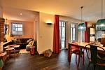 Wohnzimmer - Ferienwohnung Unter Fischen - Top-Hundeurlaub