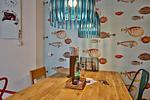 Wohnzimmer - Ferienwohnung Unter Fischen - Top-Hundeurlaub
