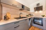 Küche / Küchenzeile - Ferienwohnung Aurelia - Top-Hundeurlaub