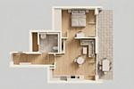 Grundriss - Ferienwohnung Aurelia - Top-Hundeurlaub