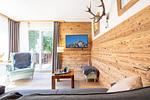 Wohnzimmer - Alpennest  - Top-Hundeurlaub