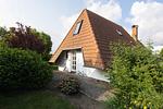 Fassade / Eingang - Ferienhaus "Familie Haupt" Mellumplate 48 - Top-Hundeurlaub
