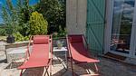 Terrasse / Balkon - Ferienhaus für 6 Personen (120 m²) in Puy-l'Évêque - Top-Hundeurlaub