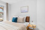 Schlafzimmer - Ferienwohnung TheViewA04 Cloudsurfer Dagebüll - Top-Hundeurlaub