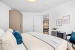 Schlafzimmer - Ferienwohnung TheViewA04 Cloudsurfer Dagebüll - Top-Hundeurlaub