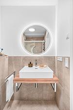 Badezimmer - Ferienwohnung TheViewA04 Cloudsurfer Dagebüll - Top-Hundeurlaub