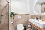 Badezimmer - Ferienwohnung TheViewA04 Cloudsurfer Dagebüll - Top-Hundeurlaub