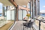 Balkon - Ferienwohnung TheViewA04 Cloudsurfer Dagebüll - Top-Hundeurlaub