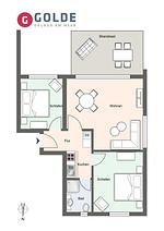 Grundriss - Strandnest - Top-Hundeurlaub