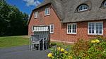 Terrasse - Haubarg Ossenhoff Appartement Gesindestuv - Top-Hundeurlaub