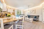 Wohnzimmer - Villa Strandblick 2 - Top-Hundeurlaub
