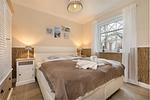 Schlafzimmer - Villa Strandblick 4 - Top-Hundeurlaub