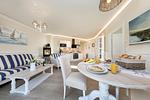 Wohnzimmer - Villa Strandblick 4 - Top-Hundeurlaub