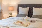 Schlafzimmer - Ferienwohnung Haus am Strand Deluxe - Top-Hundeurlaub