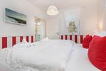Schlafzimmer - Villa Strandblick 1 - Top-Hundeurlaub