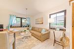 Wohnzimmer - Ferienwohnung Haus am Strand 4 - Top-Hundeurlaub