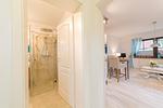 Badezimmer - Ferienwohnung Haus am Strand 4 - Top-Hundeurlaub