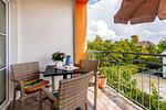 Balkon - Strandferienwohnung Trixi - Top-Hundeurlaub