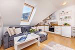 Wohnzimmer - Strandferienwohnung Trixi - Top-Hundeurlaub