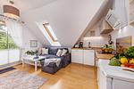 Wohnzimmer - Strandferienwohnung Trixi - Top-Hundeurlaub