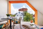 Balkon - Strandferienwohnung Trixi - Top-Hundeurlaub