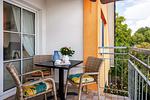Balkon - Strandferienwohnung Trixi - Top-Hundeurlaub