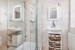 Badezimmer - Strandferienwohnung Trixi - Top-Hundeurlaub