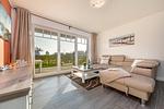 Wohnzimmer - Villa Boddenluft 2 - Top-Hundeurlaub