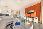 Wohnzimmer - Villa Boddenluft 2 - Top-Hundeurlaub