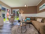 Wohnzimmer - Suite Windböe - Ferienanlage Strandwiese - Top-Hundeurlaub