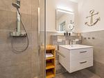 Badezimmer - Suite Windböe - Ferienanlage Strandwiese - Top-Hundeurlaub