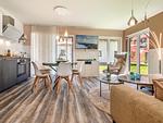 Wohnzimmer - Suite Windböe - Ferienanlage Strandwiese - Top-Hundeurlaub