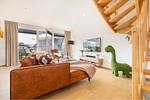 Wohnzimmer - Suite Windrose - Ferienanlage Strandwiese - Top-Hundeurlaub