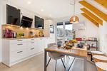 Küche / Küchenzeile - Suite Windrose - Ferienanlage Strandwiese - Top-Hundeurlaub