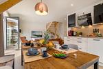 Wohnzimmer - Suite Windrose - Ferienanlage Strandwiese - Top-Hundeurlaub