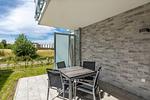 Terrasse in Süd-West Lage - Aparthotel Ostseeallee 2-09 - Top-Hundeurlaub