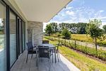 Terrasse mit Zugang zum Wohn-/Essbereich - Aparthotel Ostseeallee 2-11 - Top-Hundeurlaub
