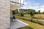 Terrasse in Nord-West-Lage - Aparthotel Ostseeallee 2-11 - Top-Hundeurlaub