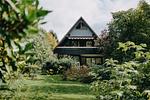 Hegemeister_Gartenansicht - Ferienhaus Hegemeister - Top-Hundeurlaub